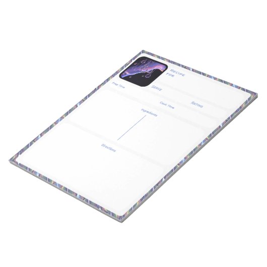 Liquify - Binder Insert Recipe Card Notitieblok (Schuin)