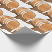 Liquor Barrel Cadeaupapier (Hoek)