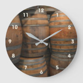 Liquor Barrel Vaten van Hout Fotografische Bar Grote Klok (Voorkant)