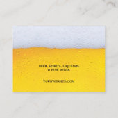 Liquor Bierwinkel Chubby Visitekaartje (Achterkant)