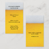 Liquor Bierwinkel Visitekaartje (Voorkant / Achterkant)