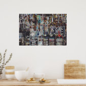 Liquor Bottles Poster (Keuken)