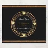 Liquor Drank Bruiloft Evenementen Label Set Likeurfles Etiket (Enkel label)