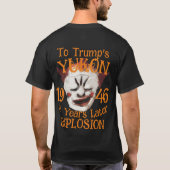 Liquor Riot Trump Afbeelding Ideeën Pet Foto WH T-shirt (Achterkant)