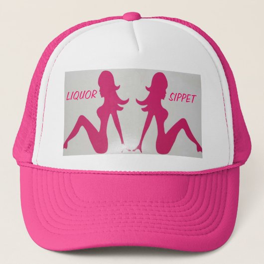 LIQUOR, SIPPET - Gepersonaliseerd Trucker Pet (Voorkant)