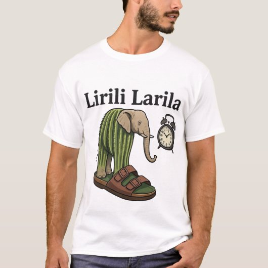 Lirili Larila Shirt – Uniek & Artistiek Kleding vo (Voorkant)