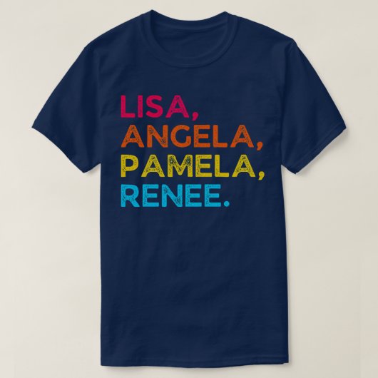 Lisa Angela Renee T-shirt (Design voorkant)