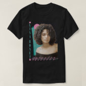 Lisa Bonet 90s esthetisch ventilatorontwerp T-shirt (Design voorkant)