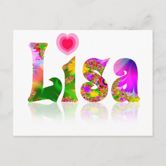 Lisa Briefkaart (Voorkant)