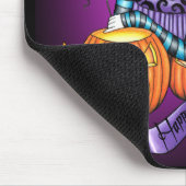 "Lisa" Halloween Pumpkin Witch Mousepad Muismat (Hoek)