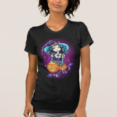 "Lisa" Halloween Pumpkin Witch Top (Voorkant)