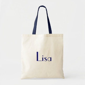 Lisa in Navy en White I Tote Bag