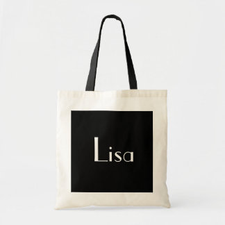Lisa in zwart-wit II Tote Bag