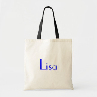 Lisa in zwart-wit tote bag