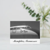Lisa Marie Airplane Memphis Tennessee Briefkaart (Staand voorkant)