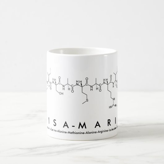 Lisa-Marie peptide naam mok (Center)