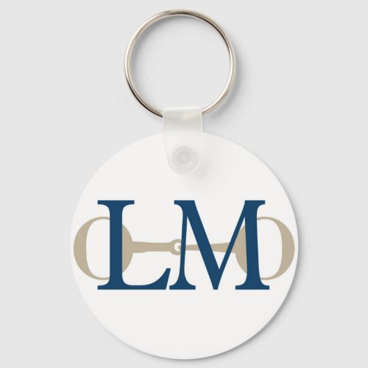 Lisa Molloy Training Stables logo sleutelhanger (Voorkant)