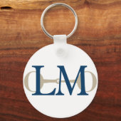 Lisa Molloy Training Stables logo sleutelhanger (Voorkant)