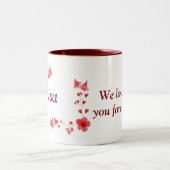 Lisa naam mok – Aangepaste koffiekop met een naam (Center)