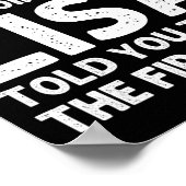 Lisa Name D Birthday Funny Christmas Jo  Poster (Hoek)