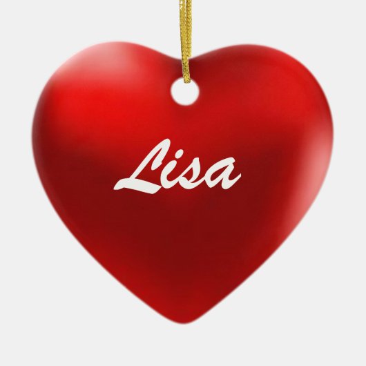 Lisa Ornament Heart (Voorkant)