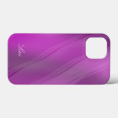 Lisa - Paarse Shades Hoesje-Mate iPhone Case (Achterkant (horizontaal))