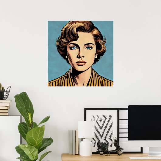 'Lisa' Poster (Thuiskantoor)