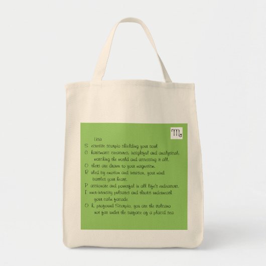 lisa-zak tote bag (Voorkant)
