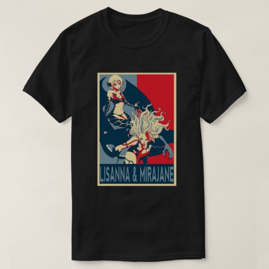 Lisanna en mirajane t-shirt (Design voorkant)
