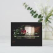 Lisa's Briefkaart van het Gift Emporium (Staand voorkant)