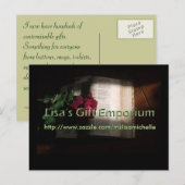 Lisa's Briefkaart van het Gift Emporium (Voorkant / Achterkant)
