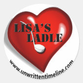 Lisa's Ladle sticker (Voorkant)