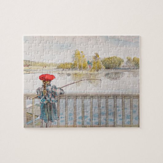 Lisbet Gevist door Carl Larsson,  Fine Art Legpuzzel (Horizontaal)
