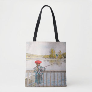 Lisbet Gevist door Carl Larsson, Fine Art Tote Bag