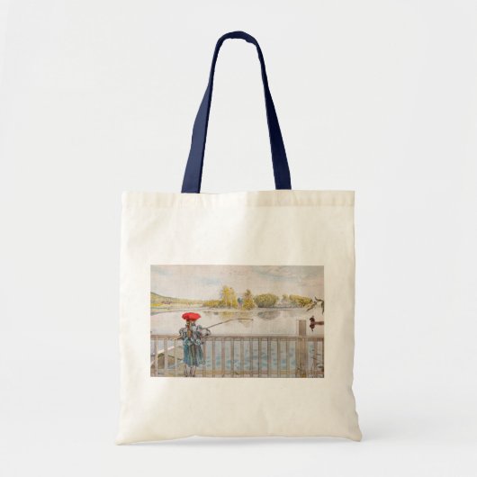 Lisbet Gevist door Carl Larsson,  Fine Art Tote Bag (Voorkant)