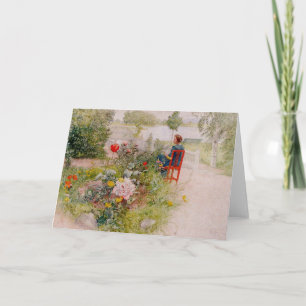 Lisbeth in de Tuin van de Bloem Kaart