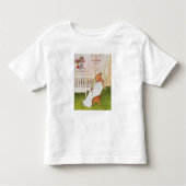Lisbeth met gele tulp kinder shirts (Voorkant)