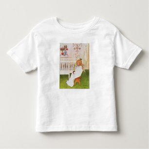 Lisbeth met gele tulp kinder shirts