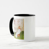 Lisbeth met gele tulp mok (Voorkant links)