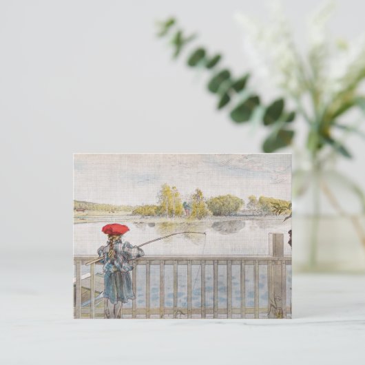 Lisbeth Viste door Carl Larsson Briefkaart (Staand voorkant)