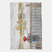 Lisbeth Viste door Carl Larsson Theedoek (Verticaal)