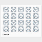 Lisboa Azulejo Tile Sticker – Blue Portuguese Cera (Vel)