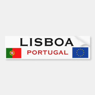 Lisboa* Bumpersticker
