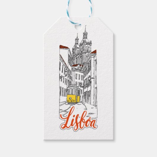 Lisboa Cadeaulabel (Voorkant)