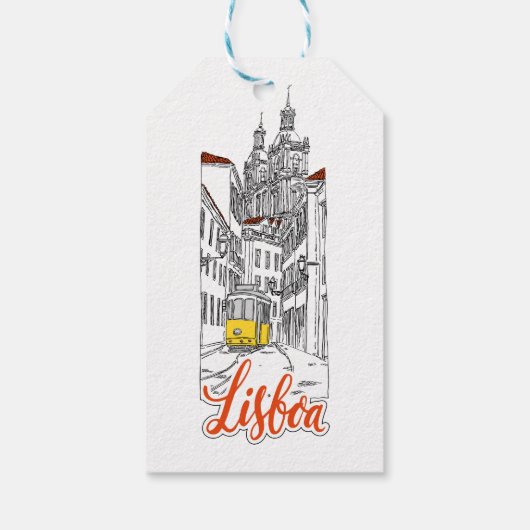 Lisboa Cadeaulabel (Achterkant)