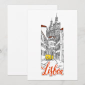 Lisboa Feestdagenkaart (Voorkant / Achterkant)