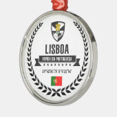 Lisboa Metalen Ornament (Links)