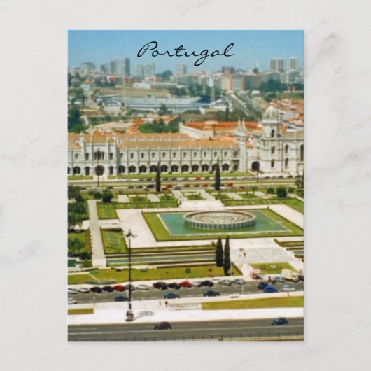 lisboa paleis briefkaart (Voorkant)