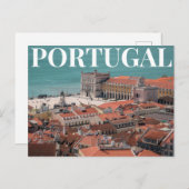 Lisboa, Portugal Briefkaart (Voorkant / Achterkant)