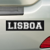 Lisboa Portugal Bumpersticker (Op auto)